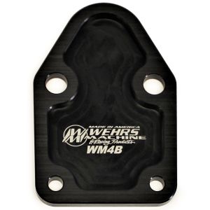 WEHRS MACHINE #WM4B SBC Fuel Pump Blockoff