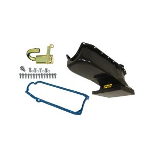 WEIAND #5018WND SBC 6qt Oil Pan Kit Black 67 CHEVY II 58-79