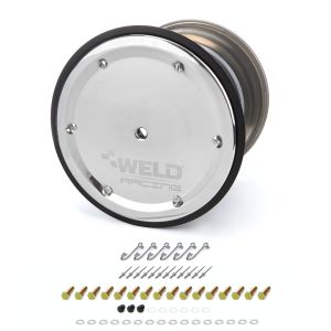 WELD RACING #559-5455M-6 15 X 14 Wide 5 XL 5in BS Bead-Loc w/Cvr
