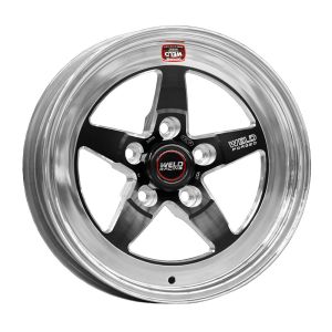 WELD RACING #71MB-510A65A 15x10.275 RT-S Wheel 5x4.5 BC 6.5 BS Black