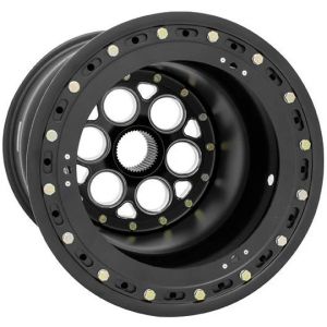 WELD RACING #735B-517B47K-6 15x17 7in BS Mag Sprint 42-Spline All Black