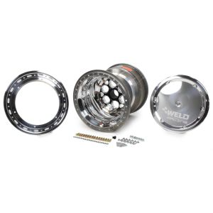 WELD RACING #735B-51857-6 15x18 42 Spline 7in BS Bead-Loc w/Cover