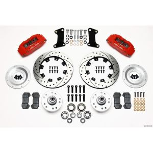 WILWOOD #140-10510-DR Front Disc Brake Kit Red 67-72 Camaro Nova 12.19