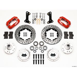 WILWOOD #140-10996-DR HD Front Brake Kit 67-72 Camaro/Nova Drilled