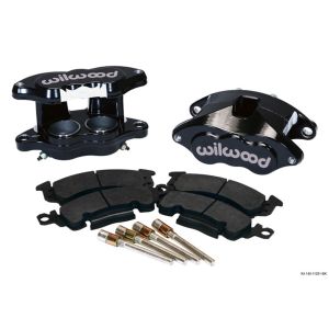 WILWOOD #140-11291-BK Front Caliper Kit D52/ Big GM Blk Powder