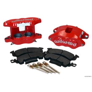 WILWOOD #140-11291-R Front Caliper Kit D52/ Big GM Red Powdercoat