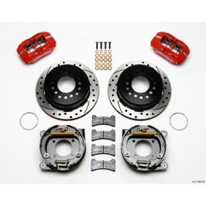 WILWOOD #140-11398-DR Rear Disc Brake Kit 12- Bolt Chevy w/parking Brk
