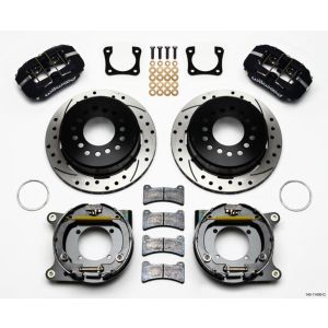 WILWOOD #140-11400-D Rear Disc Brake Kit Drum 12 Bolt Special