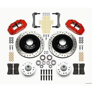 WILWOOD #140-12278-DR Front Disc Brake Kit Blk 70-78 Camaro/Nova 12.88