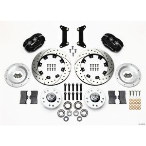 WILWOOD #140-12297-D Front Brake Kit 80-87 GM G-Body 4 Piston Caliper