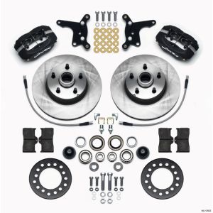 WILWOOD #140-12922 Front Brake Kit Ford 54- 56 FDL