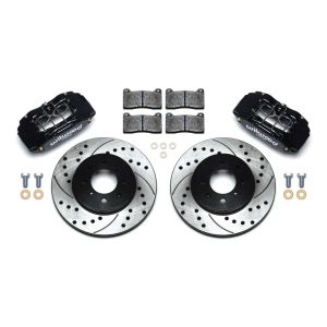 WILWOOD #140-12996-D Brake Kit Front Honda/Acura Blk Drilled