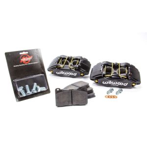 WILWOOD #140-13029 Caliper & Pad Kit Front Honda/Acura Black