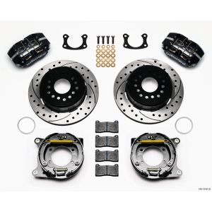 WILWOOD #140-13181-D P/S Rear Brake Kit New Big Ford Drilled 2.5in