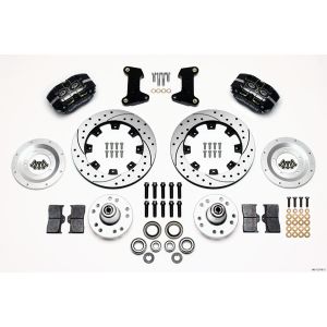WILWOOD #140-13378-D Brake Kit Front Mustang II 12.19in Drilled
