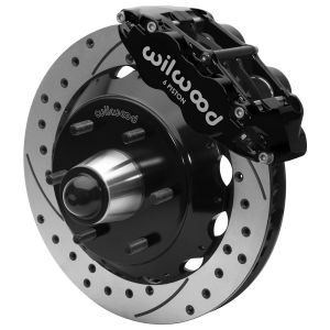 WILWOOD #140-16457-D Front Brake Kit C10 6Lug FNSL6R 13in Drilled Blk