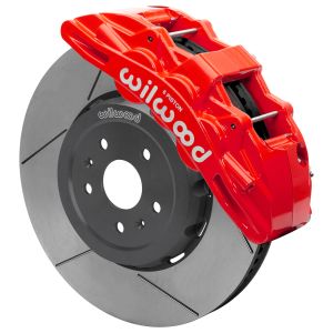 WILWOOD #140-17004-R Brake Kit Front Corvette C8 SX6R Slotted