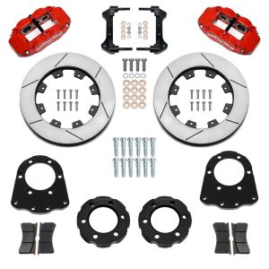 WILWOOD #140-18154-R Front Brake Kit 71-91 Blazer FNSL6R Red