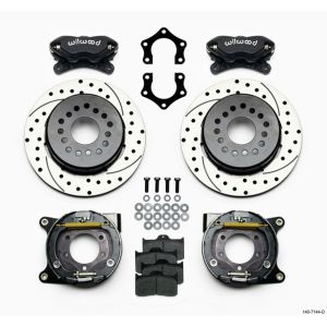WILWOOD #140-7144-D P/S Park Brake Kit Mopar Dana