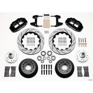 WILWOOD #140-9802-D Brake Kit Front 74-78 Pinto / Mustang Drilled