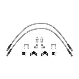 WILWOOD #220-16439 Brake Line Kit 25in x 3/8-24 to 90 Deg.