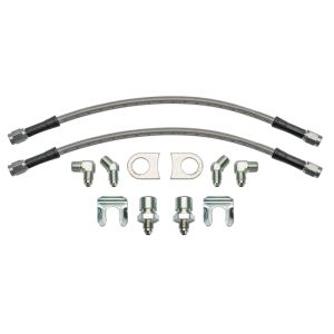 WILWOOD #220-17288 Flexline Kit 12in 3/8-24 to 90 Deg.