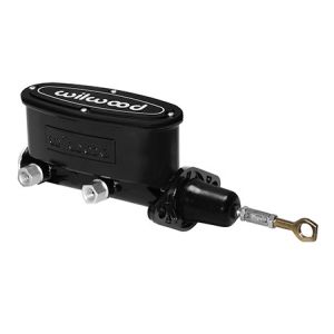 WILWOOD #260-14157-BK Master Cylinder Tandem 15/16in Bore Blkw/Rod