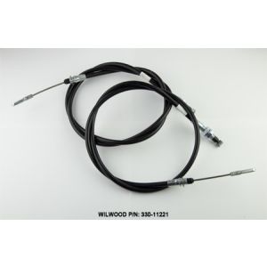 WILWOOD #330-11221 Parking Brake Cable Kit 05-10 Mustang