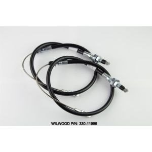 WILWOOD #330-11986 Parking Brake Cable Kit 58-64 Impala