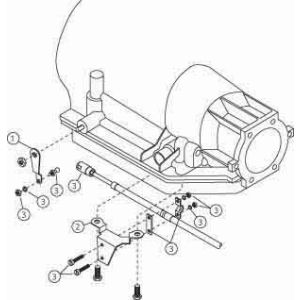 WINTERS #1095 Hardware Kit Turbo 400