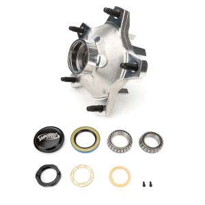WINTERS #3755F Hub Kit Front Wide 5 Snap Cap Perm Mold Alum
