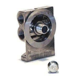 WIX RACING FILTERS #24764 Remote Oil Filter Mount 3/4-16 Dual Inlet/Outlet