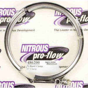 WILSON MANIFOLDS #486200 V-Band Clamp - 5in.