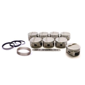 WISECO-PRO TRU #PTS508A3 SBC Dished Piston Set 4.030 Bore -15cc