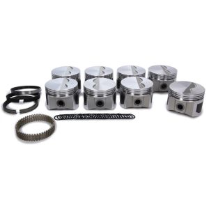 WISECO-PRO TRU #PTS531A3 BBM Flat Top Piston Set 4.350 Bore -4cc