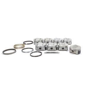 WISECO-PRO TRU #PTS535A4 SBC Domed Piston Set 4.165 Bore +8cc