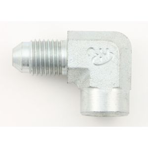 XRP-XTREME RACING PROD. #705090 #4 to 1/8 NPT 90 Deg Gauge Adapter