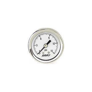XRP-XTREME RACING PROD. #710000 0-15 Fuel Pressure Gauge Liquid Filled