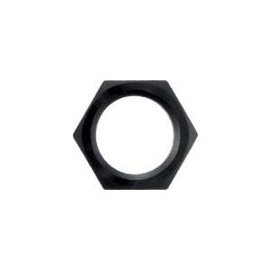 XRP-XTREME RACING PROD. #992406BB #6 Bulkhead Nut-Aluminum Black