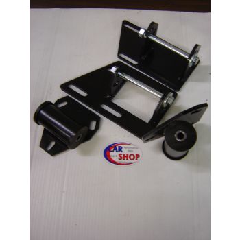 CAR SHOP INC #2345-2375 S10 S15 Blazer Chevy Motor Mount Kit Block and Poly Frame Mounts Two Wheel Drive