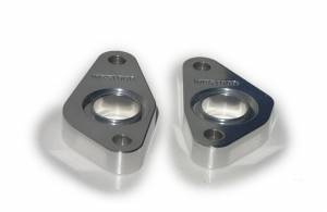 MEZIERE #WPS108-.500U Water Pump Spacers 2pk BBF .500 Thick Polished
