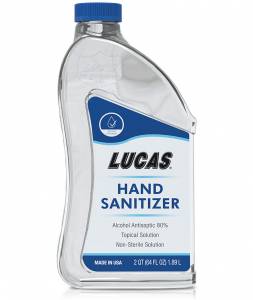 LUCAS OIL #LUC11176 Hand Sanitizer 2oz. Bott le