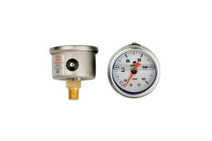AEROMOTIVE #15632 Fuel Pressure Gauge - 1.5in 0-15psi