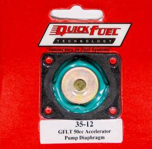 QUICK FUEL TECHNOLOGY #35-12QFT Diaphragm 50cc GFLT Accelerator Pump